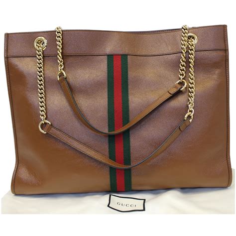 rajah large tote gucci|Gucci rajah tote large leather.